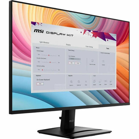 MSI Pro PRO MP275 E2 27" Class Full HD LCD Monitor - 16:9 - Matte Black — PROMP275E2