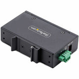 StarTech.com 5-Port Unmanaged Industrial Network Switch, 10/100/1000 Ethernet, DIN Rail/Wall-Mount, IP30 Rated, -40F-167F, 9~60V DC, TAA — I51G-ETHERNET-SWITCH