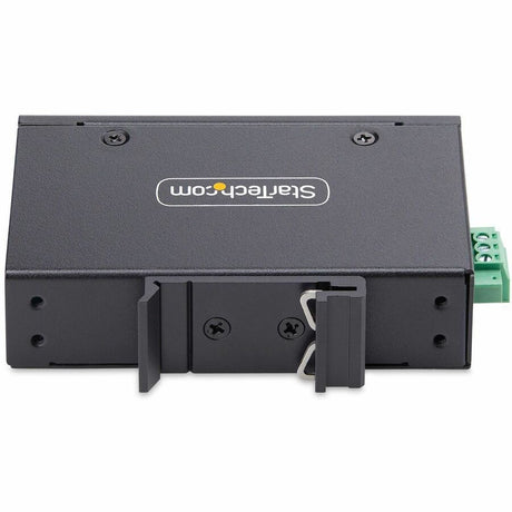 StarTech.com 5-Port Unmanaged Industrial Network Switch, 10/100/1000 Ethernet, DIN Rail/Wall-Mount, IP30 Rated, -40F-167F, 9~60V DC, TAA — I51G-ETHERNET-SWITCH