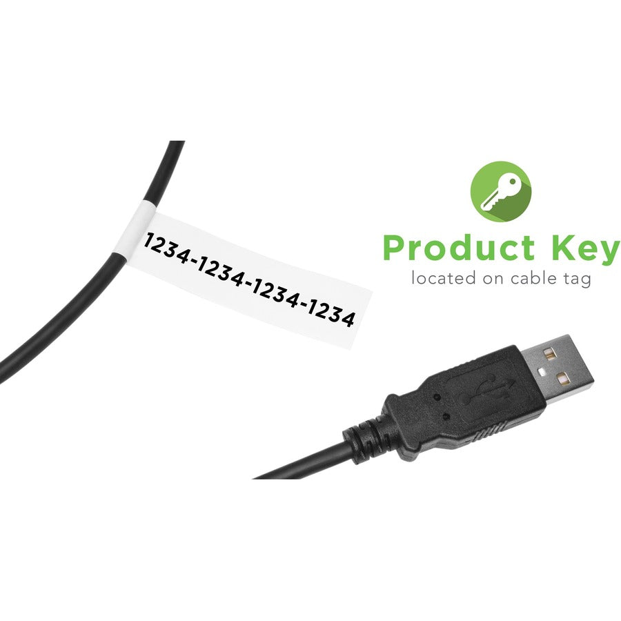 Plugable USB 2.0 Transfer Cable, Unlimited Use, Transfer Data Between 2 Windows PC's — USB-EASY-TRAN
