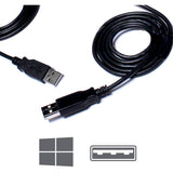 Plugable USB 2.0 Transfer Cable, Unlimited Use, Transfer Data Between 2 Windows PC's — USB-EASY-TRAN