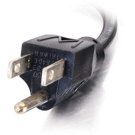 C2G 10ft Universal Right Angle Power Cord - 18AWG - NEMA 5-15P to IEC320C13R - TAA Compliant — 27909