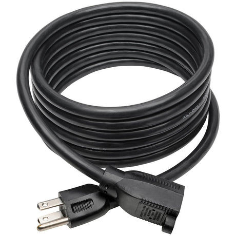 Eaton Tripp Lite Series Power Extension Cord, NEMA 5-15P to NEMA 5-15R - Heavy-Duty, 15A, 120V, 14 AWG, 10 ft. (3.05 m), Black — P024-010