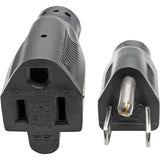 Eaton Tripp Lite Series Power Extension Cord, NEMA 5-15P to NEMA 5-15R - Heavy-Duty, 15A, 120V, 14 AWG, 10 ft. (3.05 m), Black — P024-010