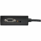 Eaton Tripp Lite Series HDMI to VGA and Audio Adapter, 6 in. (15.2 cm), Black, TAA — P131-06N-2VA-U