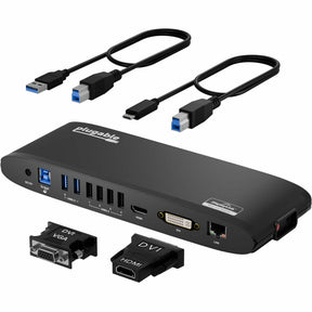 Plugable USB 3.0 Universal Laptop Docking Station for Windows and Mac — UD-3900H