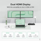 Plugable USB 3.0 Universal Laptop Docking Station for Windows and Mac — UD-3900H
