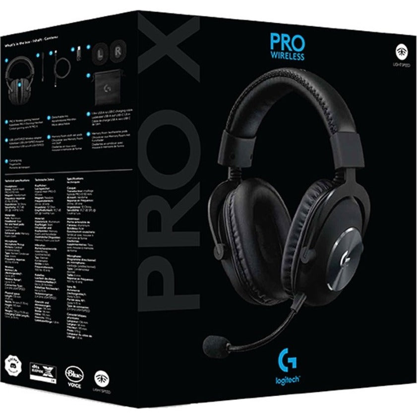 Logitech PRO X Wireless Lightspeed Gaming Headset — 981-000906