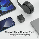 Plugable 30W USB-C GaN Charger - MagSafe-Compatible, Fast Charging for iPhone, iPad, Galaxy & USB-C Devices — PS-30C1B