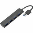 Plugable 4 Port USB Hub 3.0, USB Splitter for Laptop — USB3-HUB4A