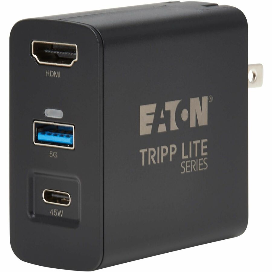 Eaton Tripp Lite Series Travel-Sized USB-C Dock and Charger - 4K HDMI, USB 3.2 Gen 1, 45W PD Charging — U442-DOCK30