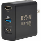 Eaton Tripp Lite Series Travel-Sized USB-C Dock and Charger - 4K HDMI, USB 3.2 Gen 1, 45W PD Charging — U442-DOCK30