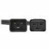 Eaton Tripp Lite Series Power Cord, C20 to C21 - Heavy-Duty, 20A, 250V, 12 AWG, 2.5 ft. (0.76 m), Black — P035-2P5