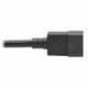 Eaton Tripp Lite Series Power Cord, C20 to C21 - Heavy-Duty, 20A, 250V, 12 AWG, 2.5 ft. (0.76 m), Black — P035-2P5