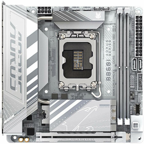 Aorus Ultra Durable B860I AORUS PRO ICE Gaming Desktop Motherboard - Intel B860 Chipset - Socket LGA-1851 - Mini ITX — B860I AORUS PRO ICE