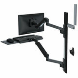 Ergotron Wall Mount for Keyboard, Monitor - Black — 45-696-292
