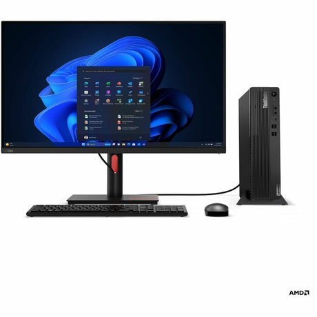 Lenovo ThinkCentre M75s Gen 5 12TA000QUS Desktop Computer - AMD Ryzen 7 PRO 8700G - 16 GB - 256 GB SSD - Small Form Factor - Black — 12TA000QUS