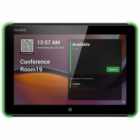 Yealink RoomPanel E2 Meeting Room Scheduler — 1303172
