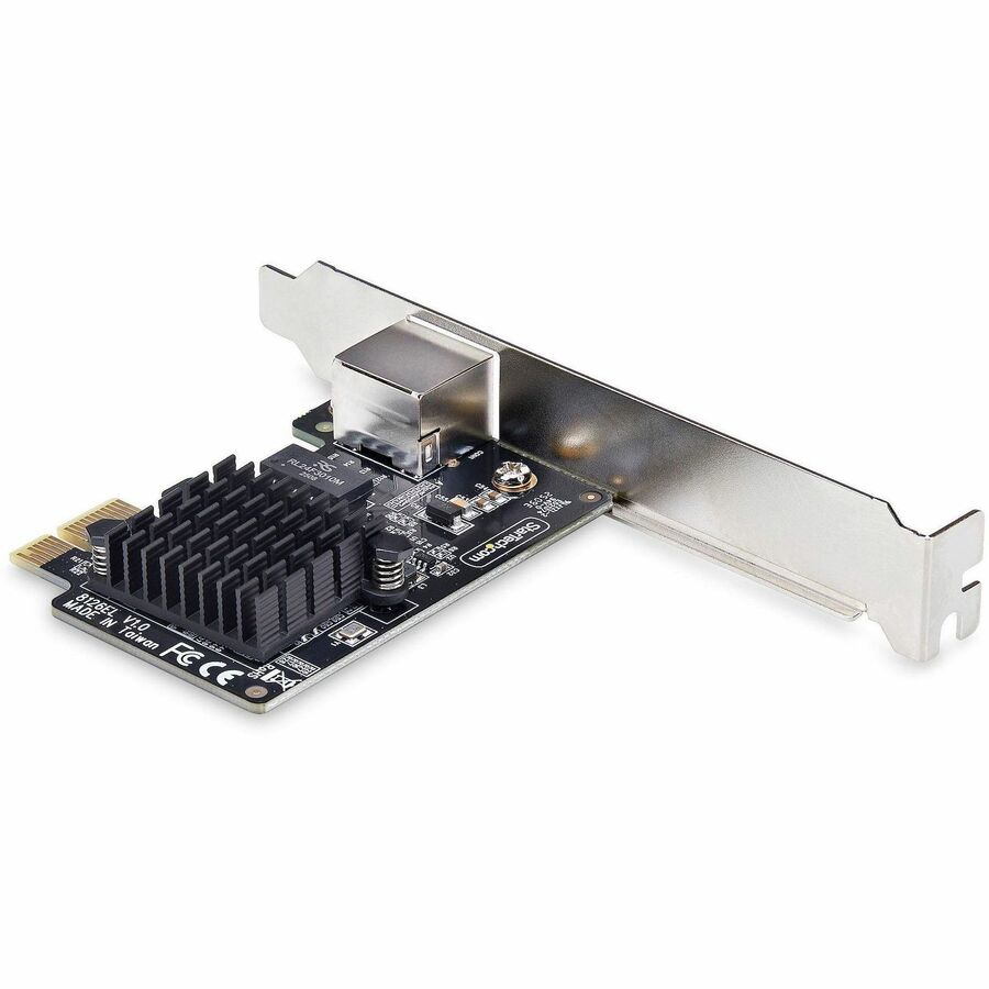 StarTech.com 1-Port 5G Gigabit PCIe Network Adapter Card, 5G/2.5G/1G/100M/10M, PCI Express NIC, Realtek RTL8126, Windows & Linux, TAA — PR15GR-NETWORK-CARD