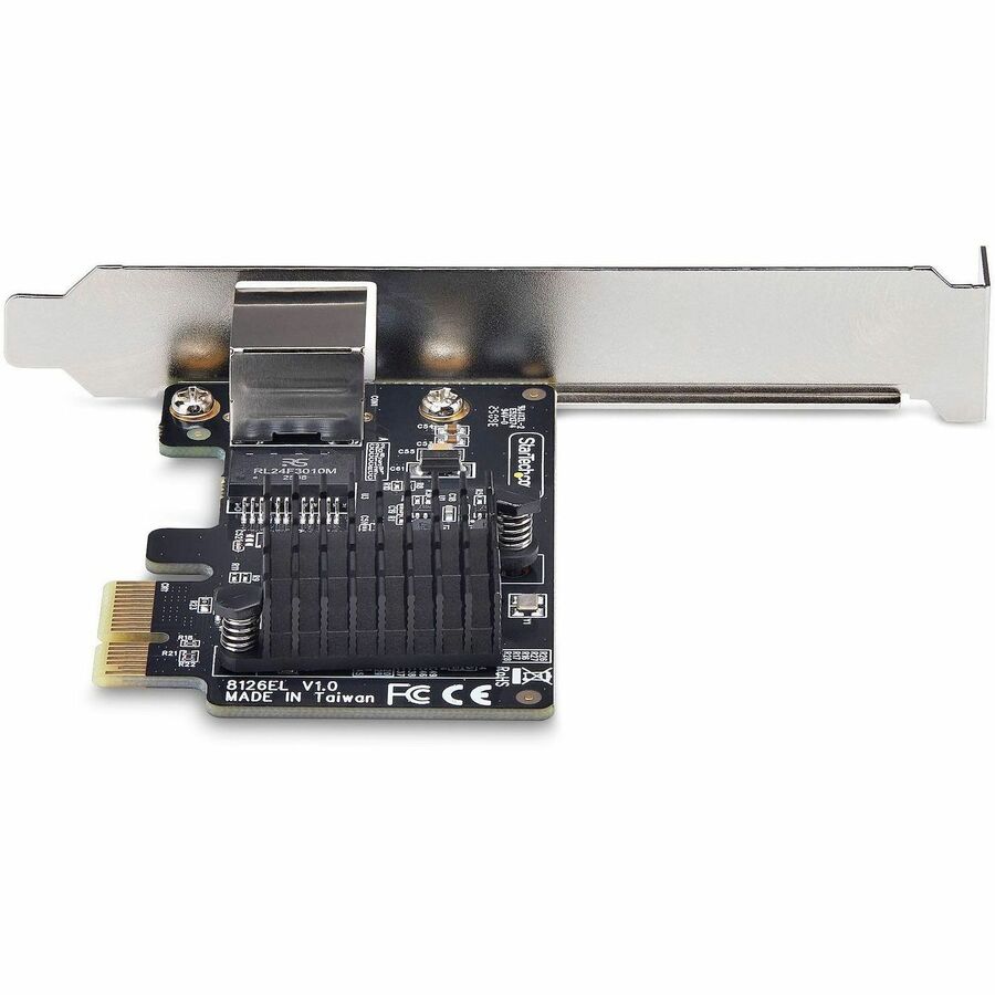StarTech.com 1-Port 5G Gigabit PCIe Network Adapter Card, 5G/2.5G/1G/100M/10M, PCI Express NIC, Realtek RTL8126, Windows & Linux, TAA — PR15GR-NETWORK-CARD