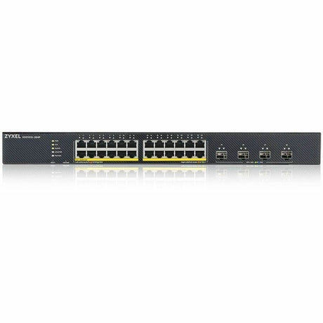 ZYXEL 24-port GbE PoE Lite-L3 Smart Managed Switch with 4 10G Uplink — XGS1935-28HP