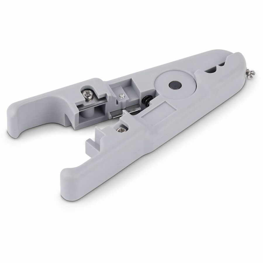 StarTech.com Network Cable Stripper and Cutter, Professional Wire Stripper for UTP/FTP/STP/Coax Cables, Rotary Wire Stripping/Cutting Tool — CABLESTRIPCUT