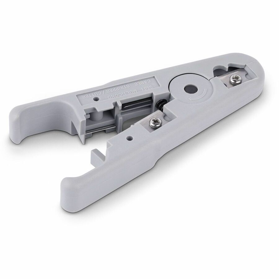 StarTech.com Network Cable Stripper and Cutter, Professional Wire Stripper for UTP/FTP/STP/Coax Cables, Rotary Wire Stripping/Cutting Tool — CABLESTRIPCUT