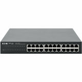 Eaton Tripp Lite Series 24-Port 10/100/1000 Mbps Desktop Gigabit Ethernet Unmanaged Switch, Metal Enclosure — NG24-1