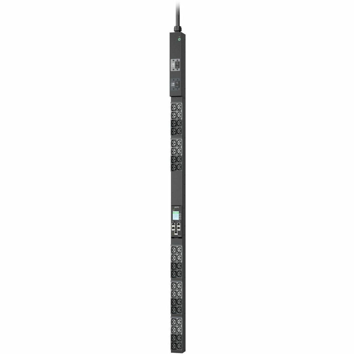 APC NetShelter Rack PDU Advanced Gen 2, Metered, 5.0kW, 1Phase, 208V, 30A, L6-30P, 40 Outlet — APDU11151ME