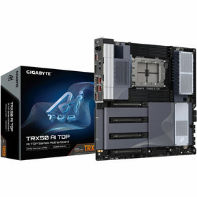 Gigabyte Ultra Durable TRX50 AI TOP Gaming Desktop Motherboard - AMD TRX50 Chipset - Socket sTR5 - Extended ATX — TRX50 AI TOP