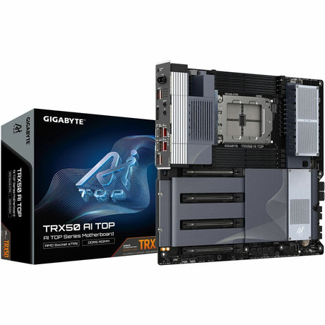 Gigabyte Ultra Durable TRX50 AI TOP Gaming Desktop Motherboard - AMD TRX50 Chipset - Socket sTR5 - Extended ATX — TRX50 AI TOP