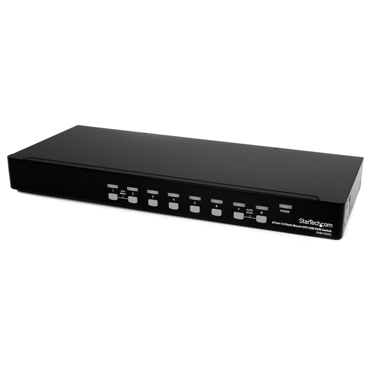 StarTech.com 8 Port 1U Rackmount DVI USB KVM Switch — SV831DVIU