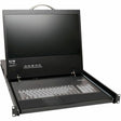 Eaton Tripp Lite Series NetCommander 16-Port Cat5 KVM over IP Switch - 19 in. LCD, 1 Remote + 1 Local User, 1U Rack-Mount, TAA — B070-016-19-IP