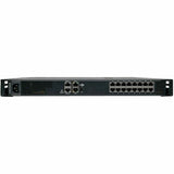 Eaton Tripp Lite Series NetCommander 16-Port Cat5 KVM over IP Switch - 19 in. LCD, 1 Remote + 1 Local User, 1U Rack-Mount, TAA — B070-016-19-IP