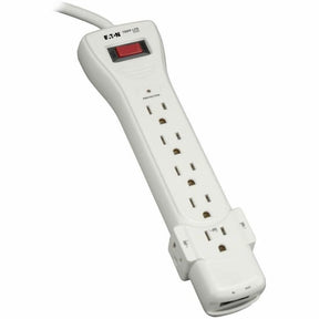 Eaton Tripp Lite Series Protect It! 7-Outlet Surge Protector, 12 ft. (3.66 m) Cord, 1080 Joules, Fax/Modem Protection, RJ11 — SUPER6TEL12