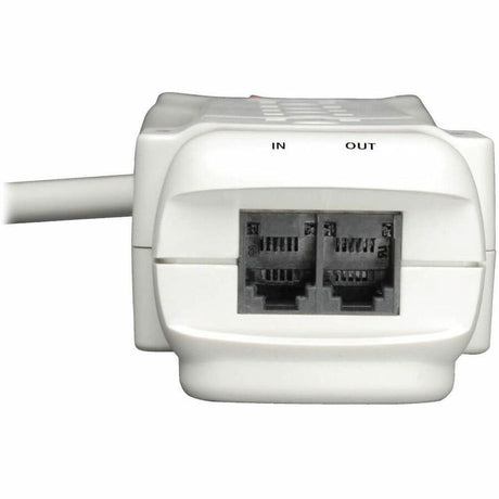 Eaton Tripp Lite Series Protect It! 7-Outlet Surge Protector, 12 ft. (3.66 m) Cord, 1080 Joules, Fax/Modem Protection, RJ11 — SUPER6TEL12