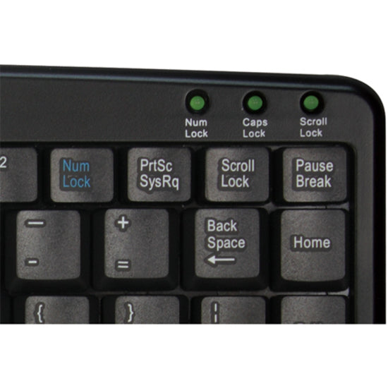 Adesso AKB-410UB Slim Touch Mini Keyboard with Built in Touchpad — AKB-410UB