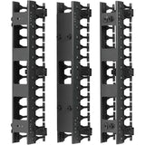 Eaton Tripp Lite Series SmartRack 3-in. (7.62 cm) Wide High Capacity Vertical Cable Manager - Double finger duct — SRCABLEVRT3
