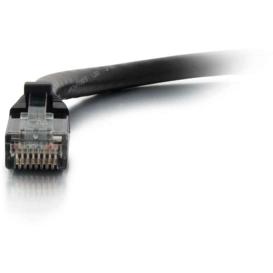 C2G 15ft Cat6 Snagless Unshielded UTP Ethernet Network Patch Cable (RJ45 M/M), Black, Standard RJ45 Connectors, 5600pf/100m — 22014