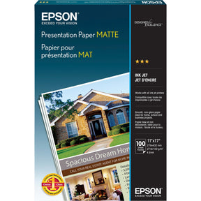 Epson Matte Inkjet Presentation Paper — S041070