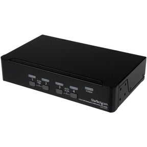 StarTech.com 4 Port USB DisplayPort KVM Switch with Audio — SV431DPUA