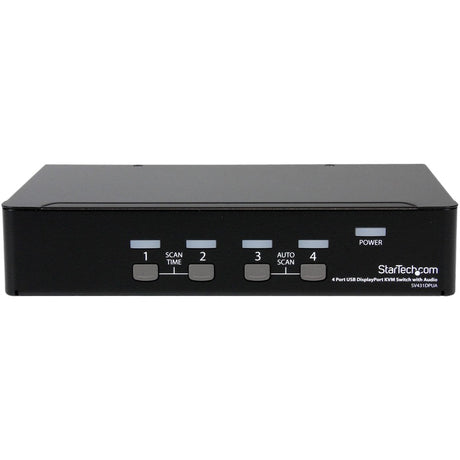StarTech.com 4 Port USB DisplayPort KVM Switch with Audio — SV431DPUA