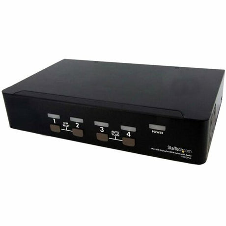 StarTech.com 4 Port USB DisplayPort KVM Switch with Audio — SV431DPUA