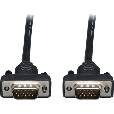 Eaton Tripp Lite Series Low-Profile VGA High-Resolution RGB Coaxial Cable (HD15 M/M), 3 ft. (0.91 m) — P502-003-SM