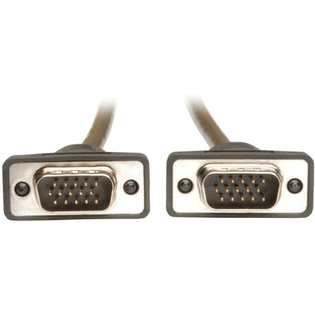Eaton Tripp Lite Series Low-Profile VGA High-Resolution RGB Coaxial Cable (HD15 M/M), 3 ft. (0.91 m) — P502-003-SM
