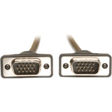 Eaton Tripp Lite Series Low-Profile VGA High-Resolution RGB Coaxial Cable (HD15 M/M), 3 ft. (0.91 m) — P502-003-SM