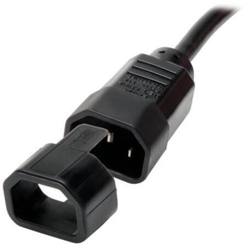Eaton Tripp Lite Series Plug-Lock Inserts (C14 power cord to C13 outlet), Black, 100 pack — PLC13BK