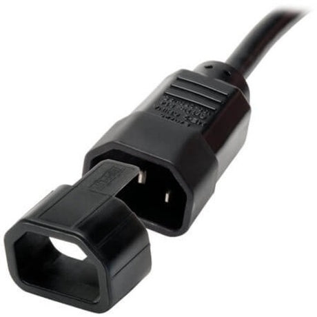 Eaton Tripp Lite Series Plug-Lock Inserts (C14 power cord to C13 outlet), Black, 100 pack — PLC13BK