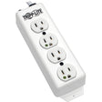 Eaton Tripp Lite Series Safe-IT Medical-Grade Power Strip, UL 1363, 4 Hospital-Grade Outlets, Antimicrobial, 15 ft. (4.57 m) Cord — PS-415-HG