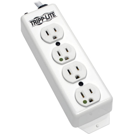 Eaton Tripp Lite Series Safe-IT Medical-Grade Power Strip, UL 1363, 4 Hospital-Grade Outlets, Antimicrobial, 15 ft. (4.57 m) Cord — PS-415-HG